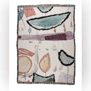 K-Apostrophe Bowie Throw Blanket